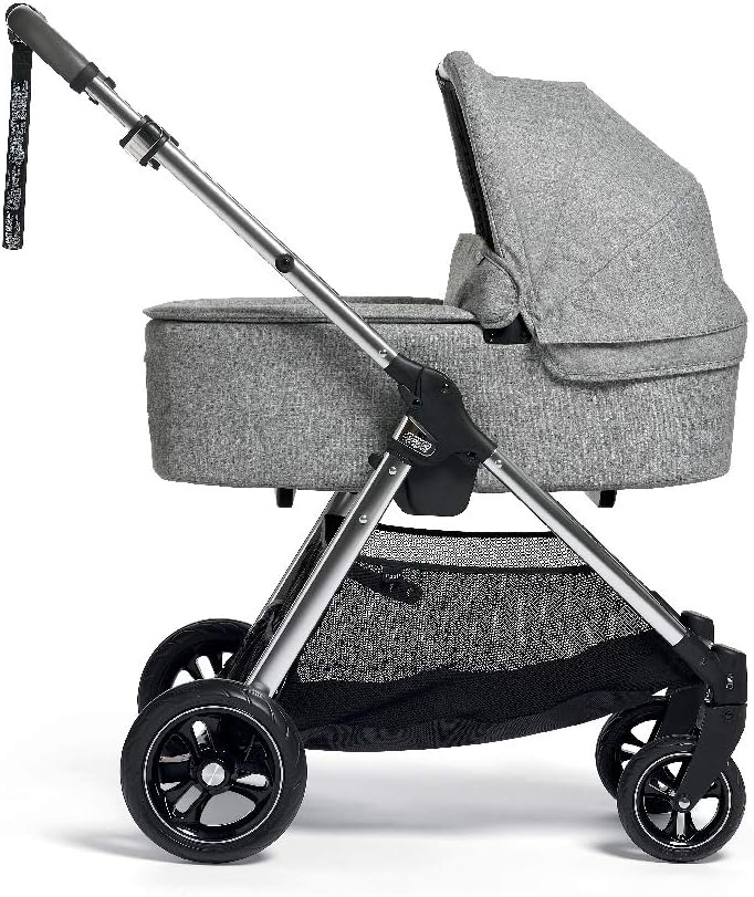 Carrinho Mamas & Papas Flip XT3, carrinho de passeio, dobrável com uma mão, capuz grande, 11,3 kg - Skyline Grey