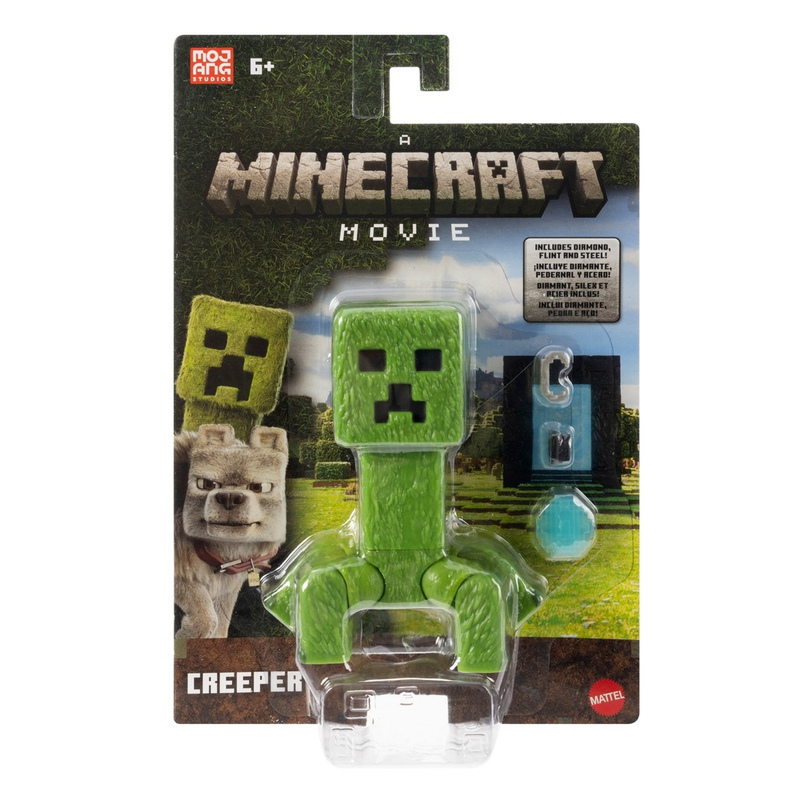 Figura de ação do filme Minecraft Creeper