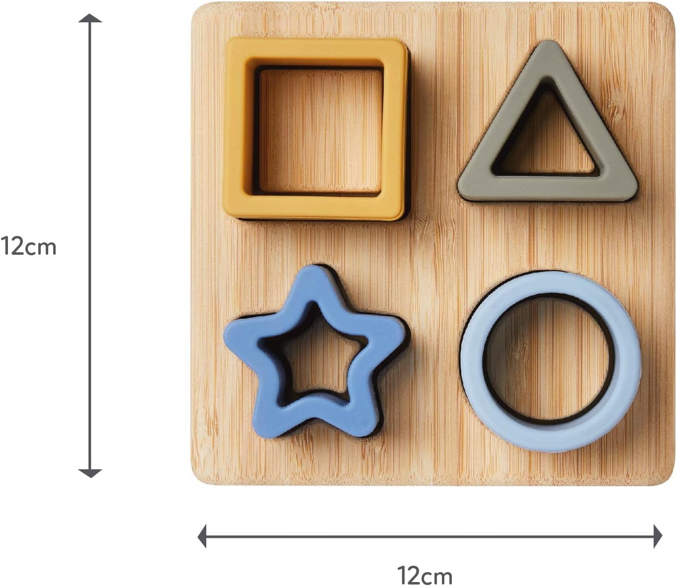 Nuby Brinquedo de classificação de formas, multicolorido, tamanho único
