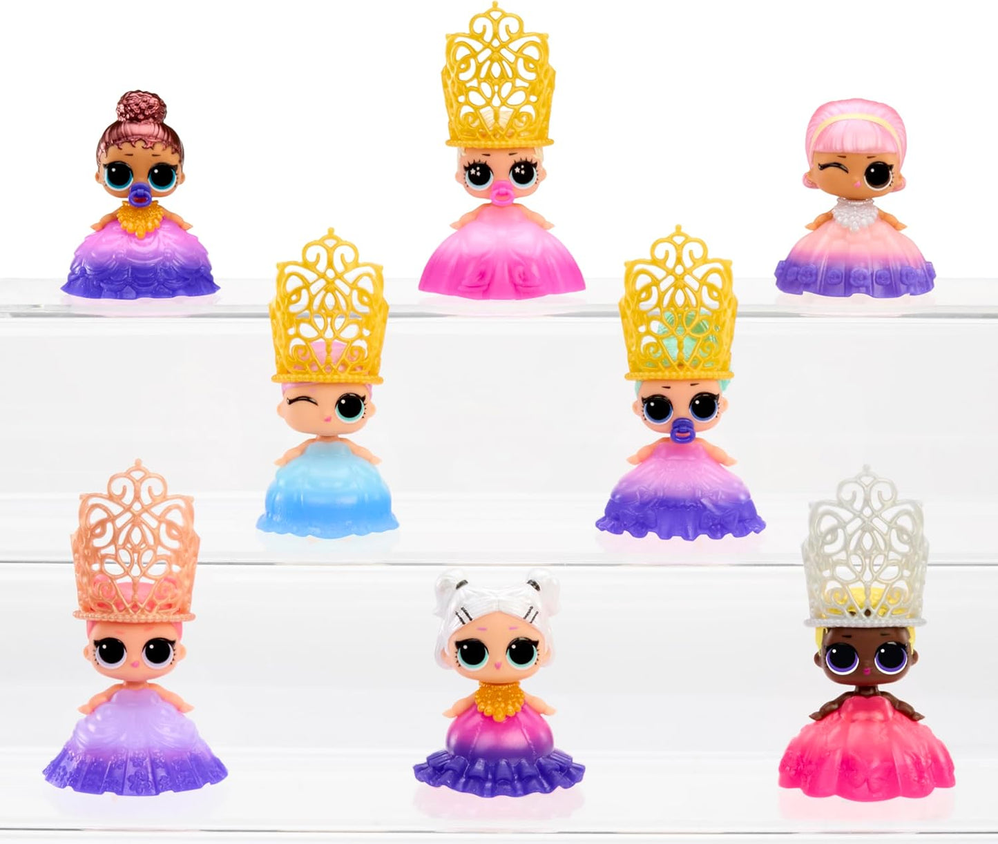 L.O.L. Surprise! Irmãs Bebês Princesas - Inclui 1 boneca, embalagem surpresa, mudança de cor, colecione todas as bonecas
