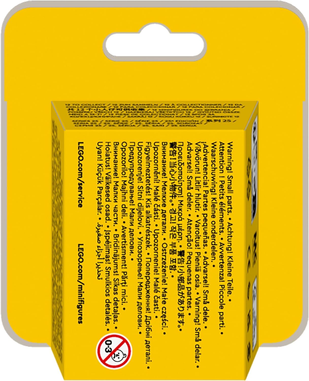 LEGO Caixas cegas da série 25 de minifiguras, conjunto de construção de brinquedos colecionáveis para brincadeiras independentes, presentes para meninos, meninas e crianças com mais de 5 anos de idade (1 de 12, escolhido aleatoriamente) 71045