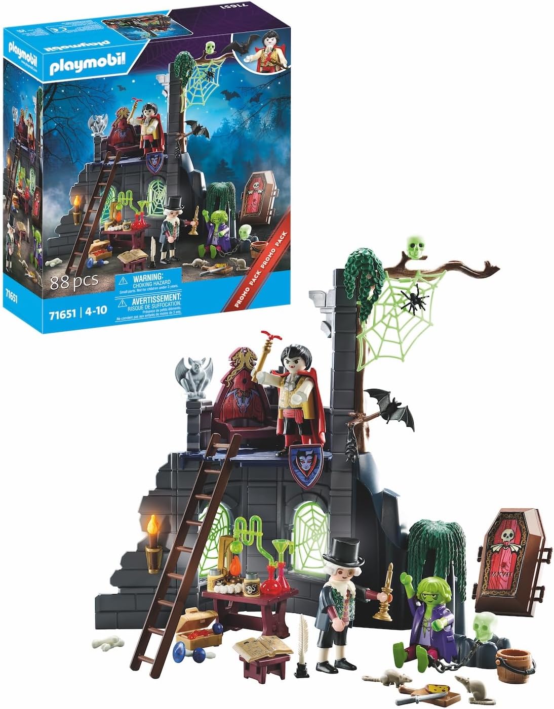 Playmobil 71651 Pirates: Haunted Ruins Promo Pack, incluindo uma ruína