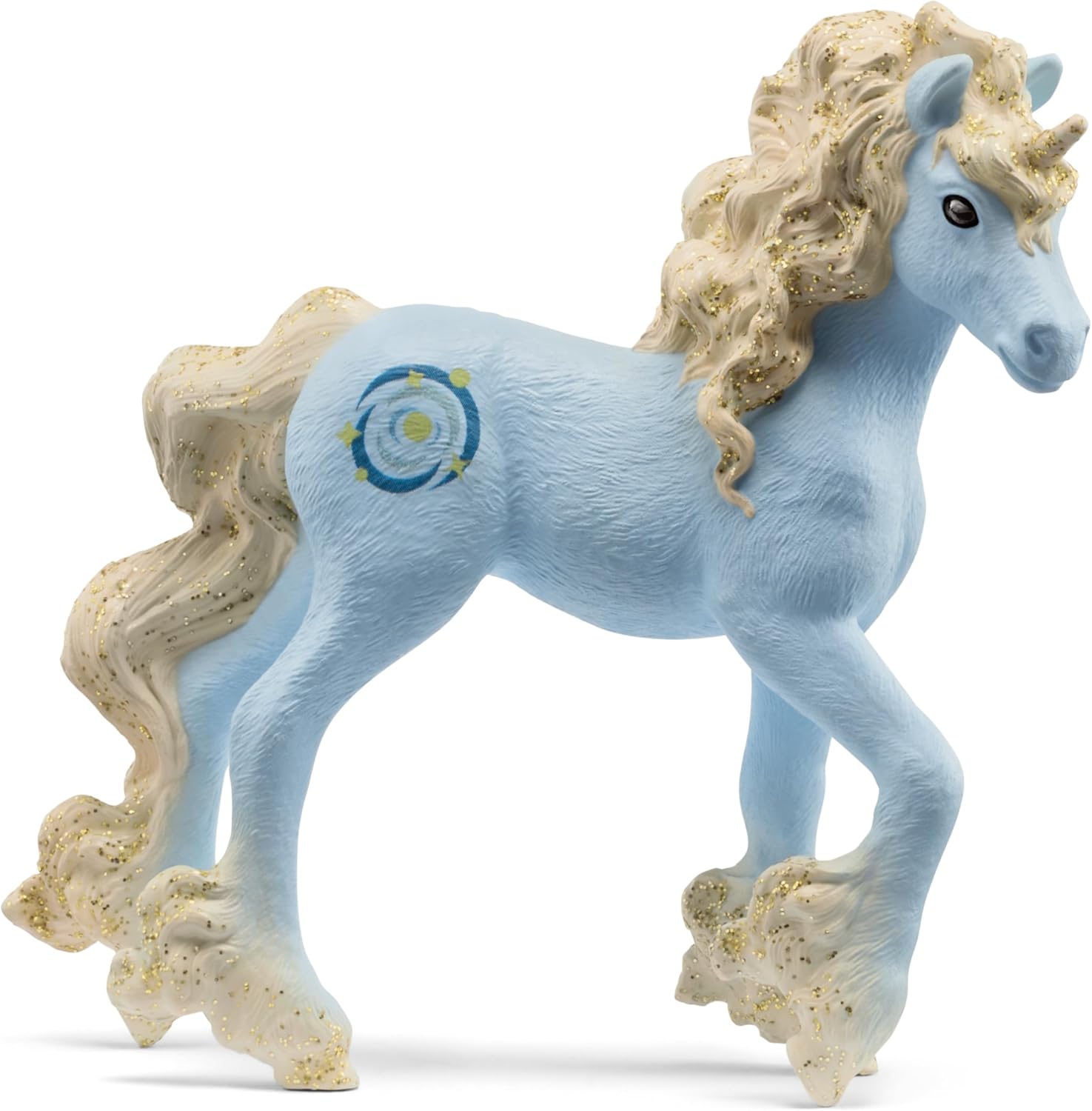 Schleich 70798 Unicornio Coleccionable Aliena BAYALA - Figura De 9x9x2 Cm Con Purpurina Y Tatuaje, Juguete Para Niños De 5 A 12 Años