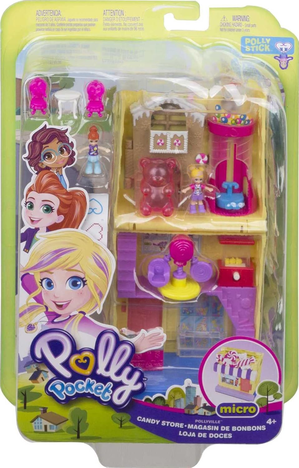 POLLY POCKET POLLYVILLE Loja de Doces, Multi