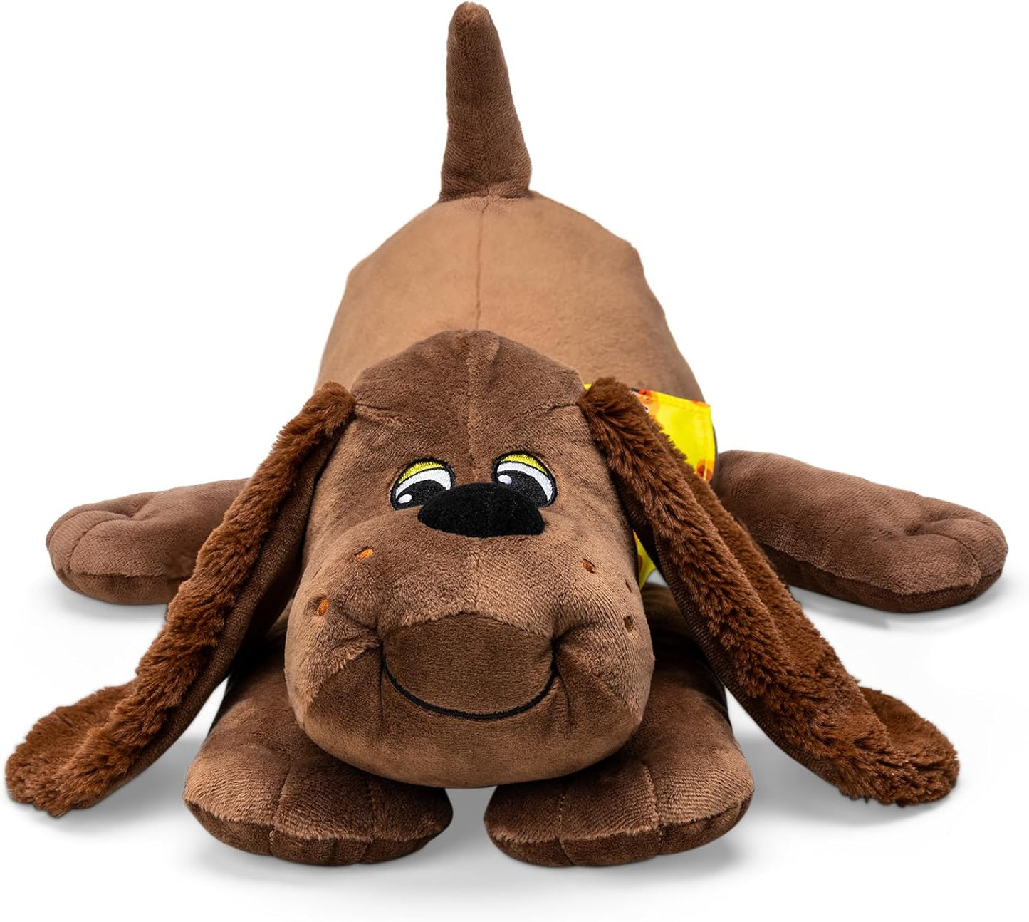 Filhotes de libra, pelúcia de cachorro marrom / Zany, brinquedo de cachorro, cachorro de brinquedo macio para crianças, brinquedos de cachorro para meninas e meninos, pelúcia de cachorro de 43 cm para crianças de 3 anos ou mais
