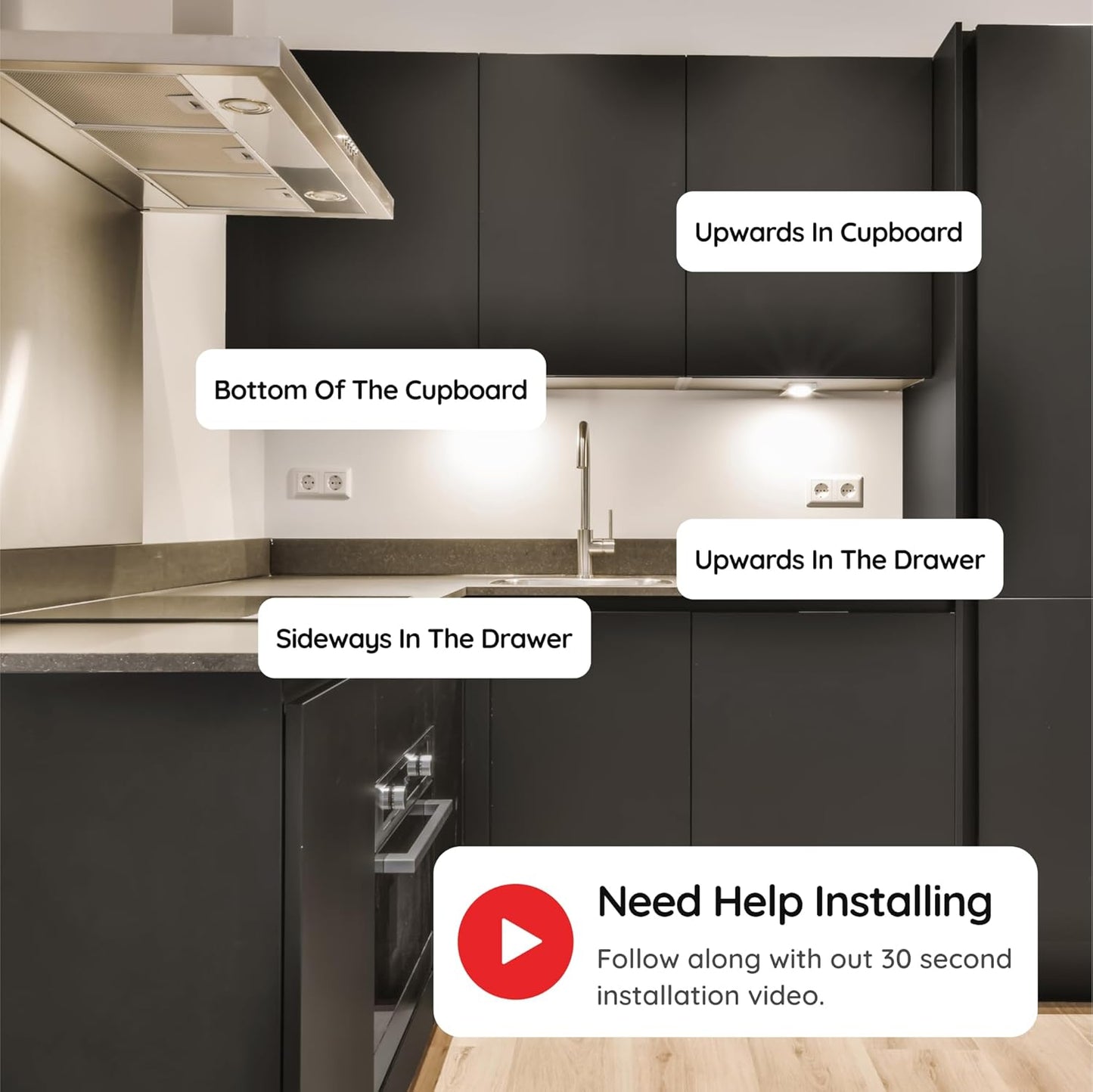 BABYGO® Fechaduras magnéticas de armário de segurança infantil para crianças 10 fechaduras, 2 chaves e 8 protetores de canto gratuitos Armários e gavetas de cozinha à prova de bebês Fácil instalação em 30 segundos, fechaduras brancas de segurança infantil