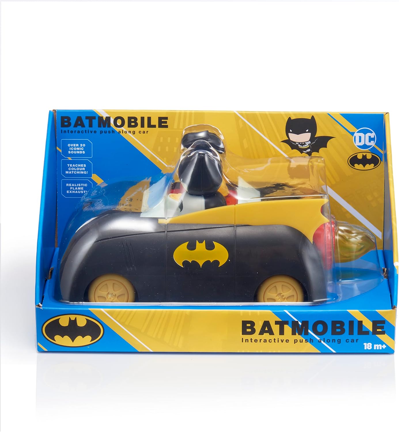 Uau! Stuff DC-1021 DC | Luz e Sons | Figuras do Batman e Robin | Brinquedos e Presentes Colecionáveis do Universo Oficial para Meninos e Meninas a partir de 3 Anos