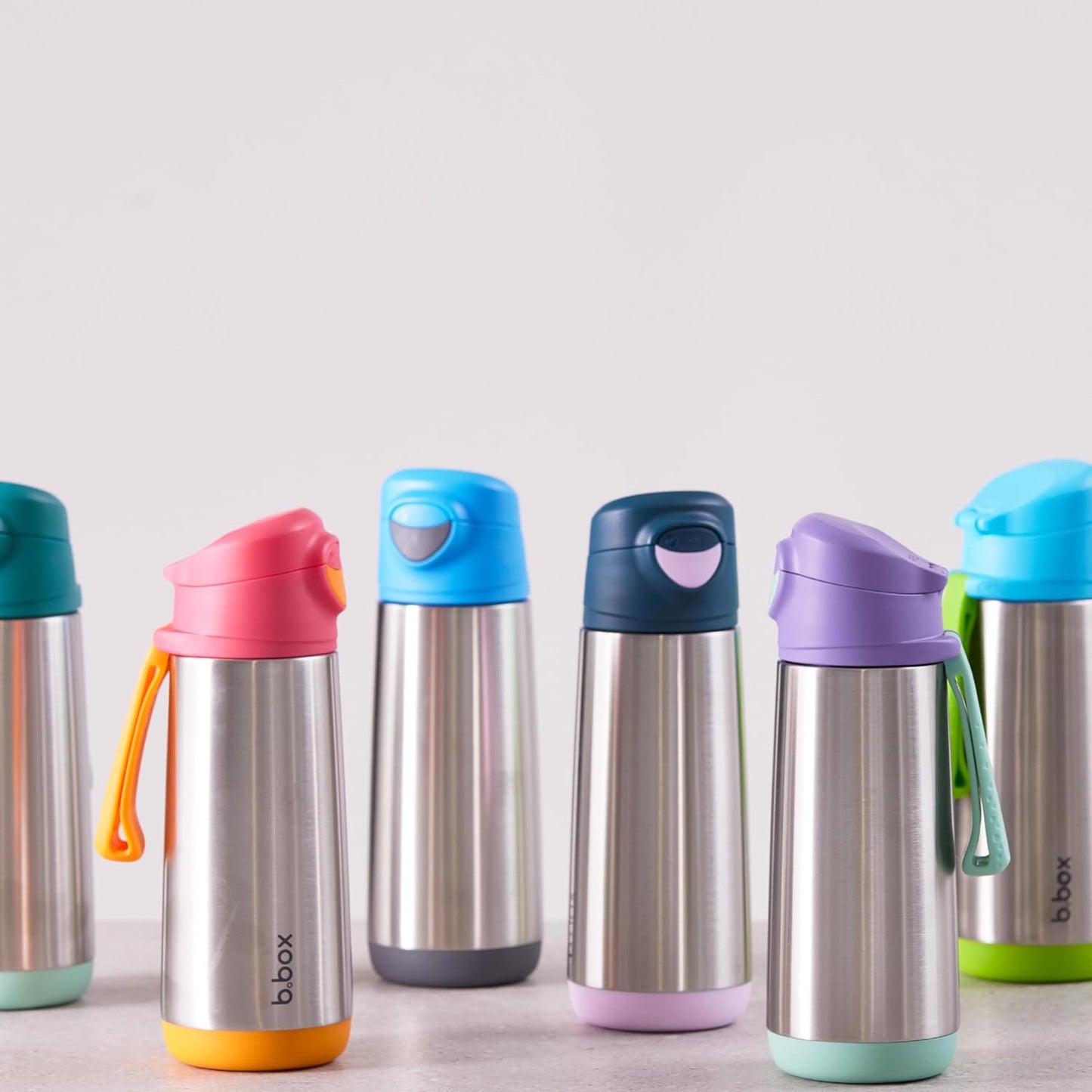 b.box Garrafa Térmica Esportiva com Bico Ajustável | Incline e Beba | Mantém as bebidas geladas por até 15 horas e quentes por até 8 horas | 500ml/16,9