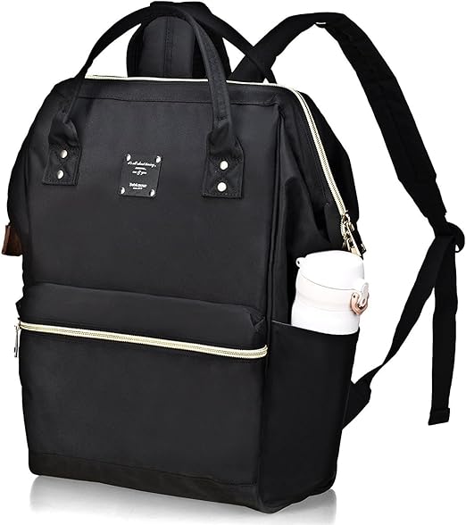 Bebamour Mochila casual para laptop, mochila para laptop feminina e masculina de 15,6 polegadas, mochila escolar à prova d'água para viagens/negócios/faculdade/computador