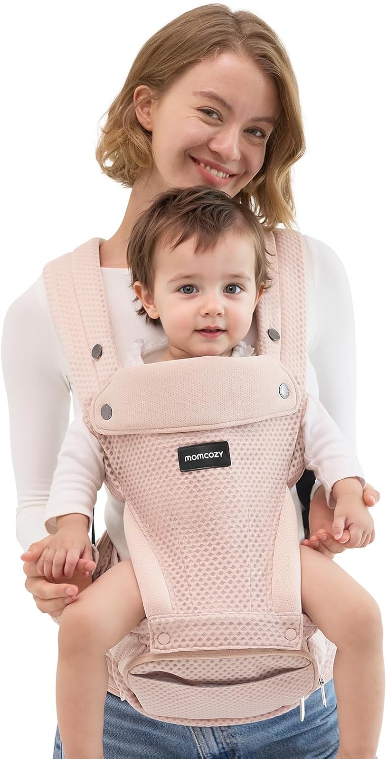 Momcozy Baby Carrier com assento para quadril, em 1, voltado para a
