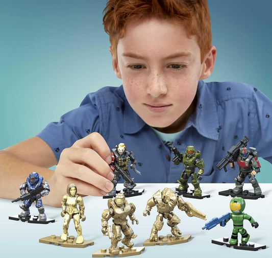 Mega Pacote de personagens do 20º aniversário do HALO Conjunto de construção infinito HALO
