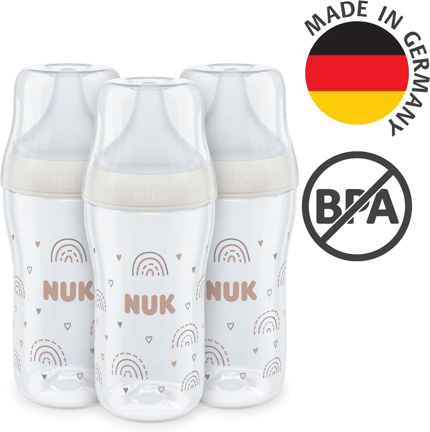 NUK Perfect Match Conjunto de mamadeiras de combinação perfeita