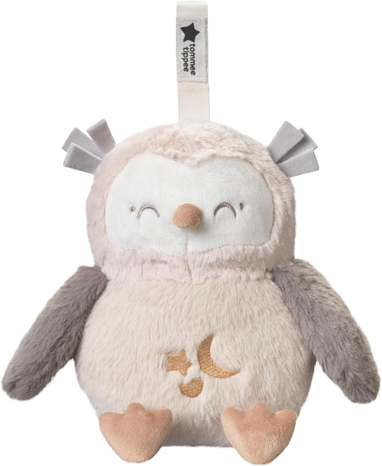 Tommee Tippee Deluxe Baby and Toddler Sound and Light Sleep Aid with CrySensor, 6 Soothing Sounds and Nightlight, USB-Rechargeable and Machine Washable, Ollie The Owl