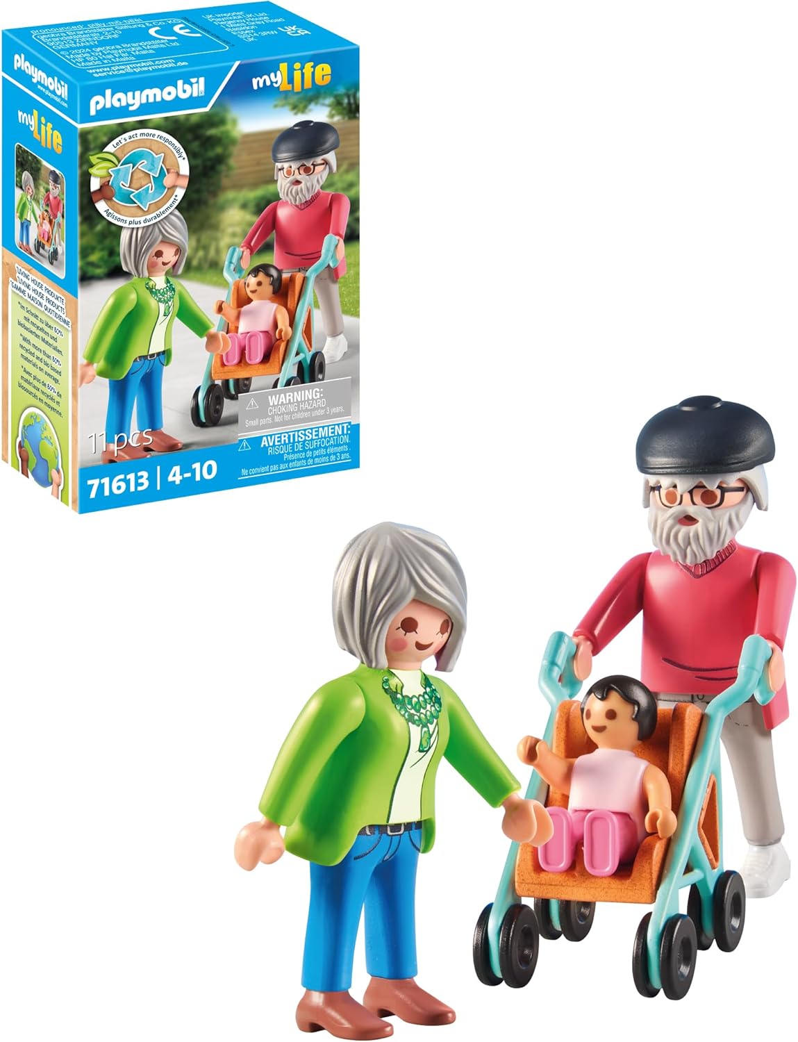 PLAYMOBIL Avós da com bebê - Main Image