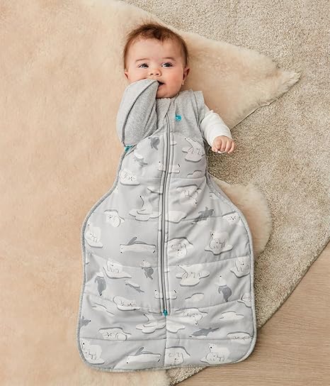 Love To Dreamaco de Transição ™ Swaddle UP™ | Extra quente, ajuste perfeito com abas removíveis | 3,5 Tog Ideal para inverno e outono (14–16 °C) | Algodão lavável à máquina e zíper duplo