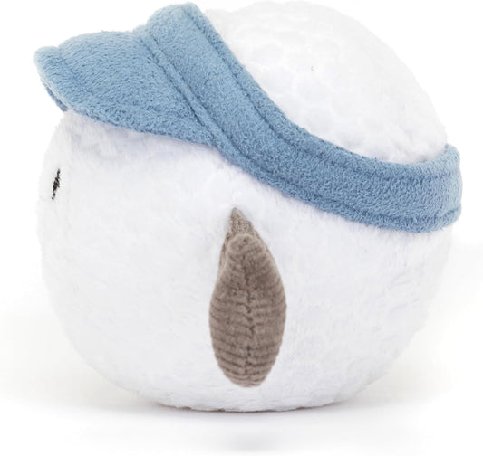 Jellycat Bola de golfe esportiva divertida - A: 6 cm x C: 6 cm