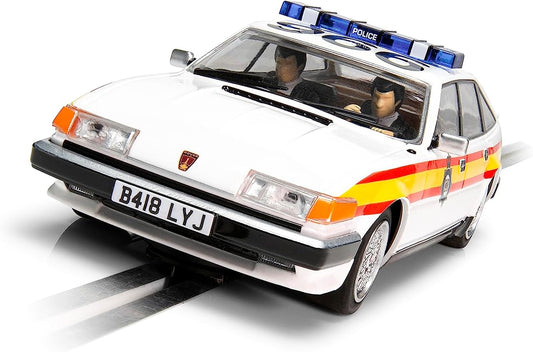 Scalextric Rover SD1 - Edición Policía. Rua Clásica., Branco,C4342