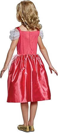 DISGUISE Disney Official Classic Aurora Costume Kids, vestido da Bela Adormecida para meninas