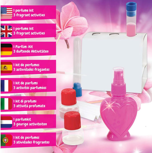 Science4you Kit de fabricação de perfumes para meninas e meninos - Faça seus próprios perfumes para crianças, kit científico, experimentos cosméticos, brinquedos de haste, presente de beleza ideal para a Páscoa