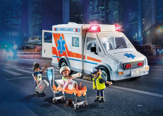 Playmobil 71232 Ambulância Hospitalar City Life
