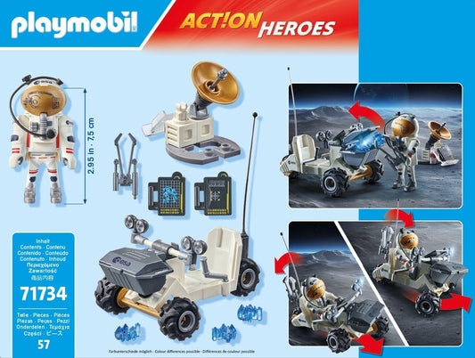 Playmobil 71734 | Heróis de Ação | ESA | Missão Espacial | Brinquedos para crianças a partir de 4 anos