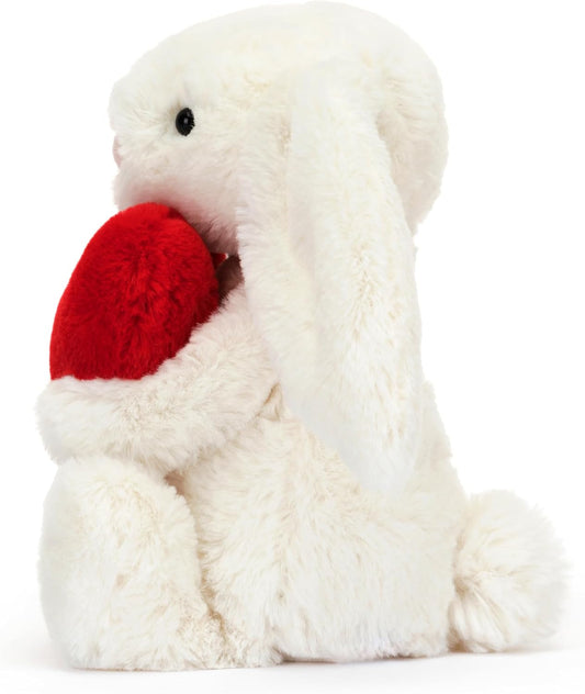 Jelly Cat Eeyore Pequeno Coração Vermelho de Amor Coelhinho Tímido