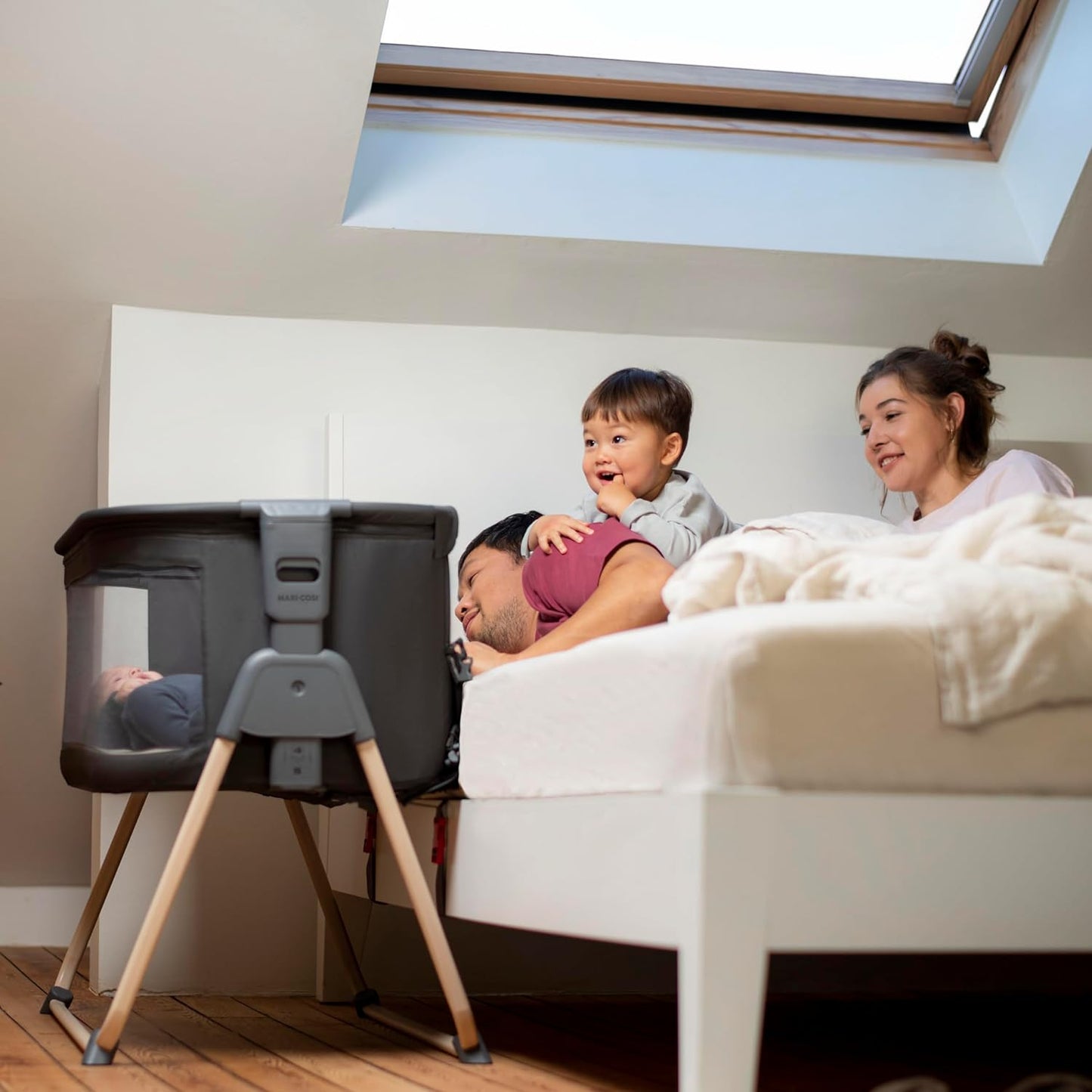 Maxi-Cosi Lençóis de cama para bebê Iora, roupa de cama para berço, lençóis ajustados para berço de cabeceira para Maxi-Cosi Iora, Iora Air e Tori, conjunto de 2 lençóis de berço de cabeceira, branco