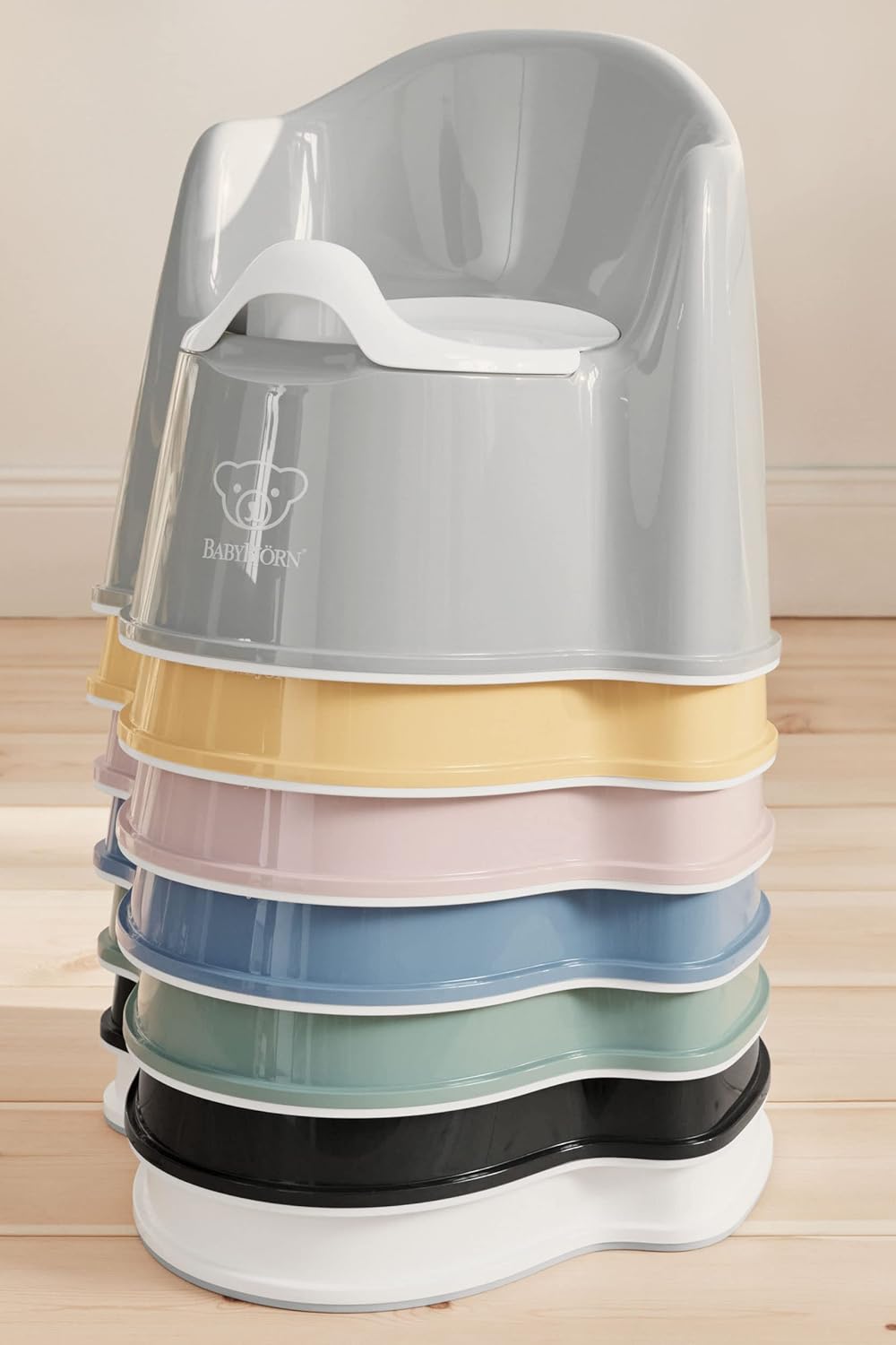 BabyBjörn Penico, azul profundo/branco