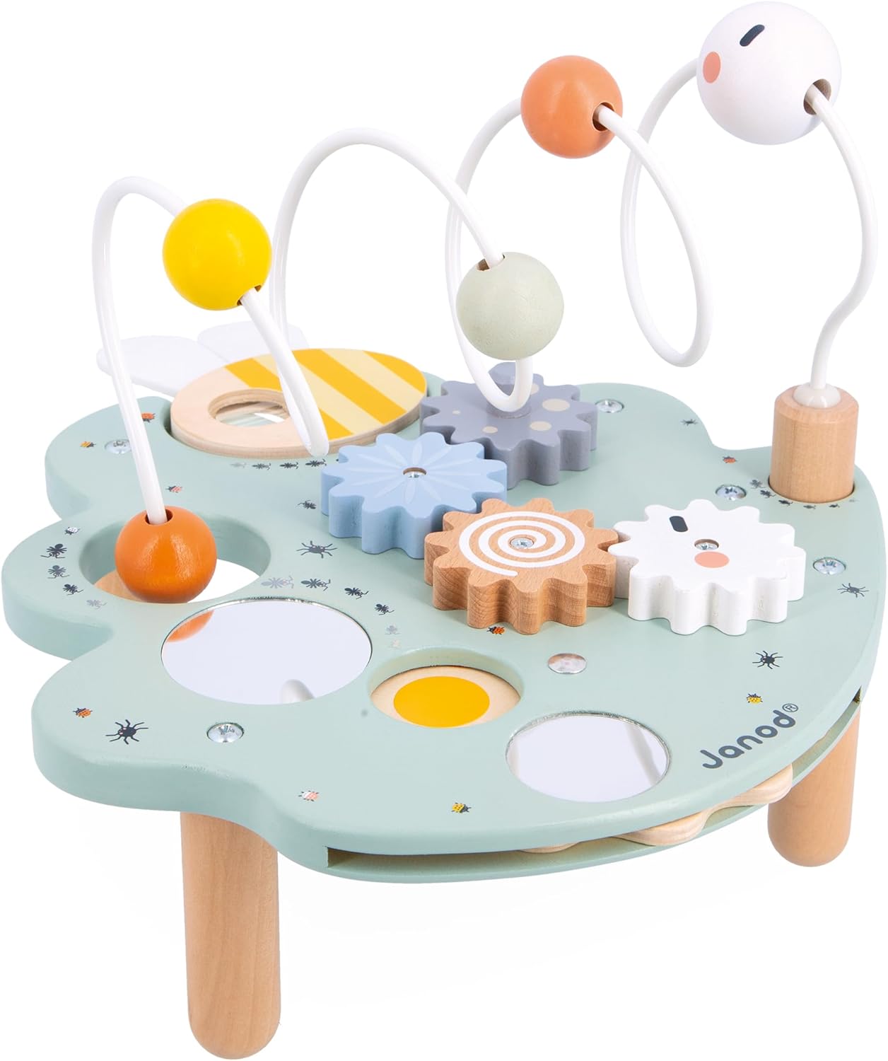 Janod - Mesa de atividades Sweet Cocoon - 5 atividades para os primeir