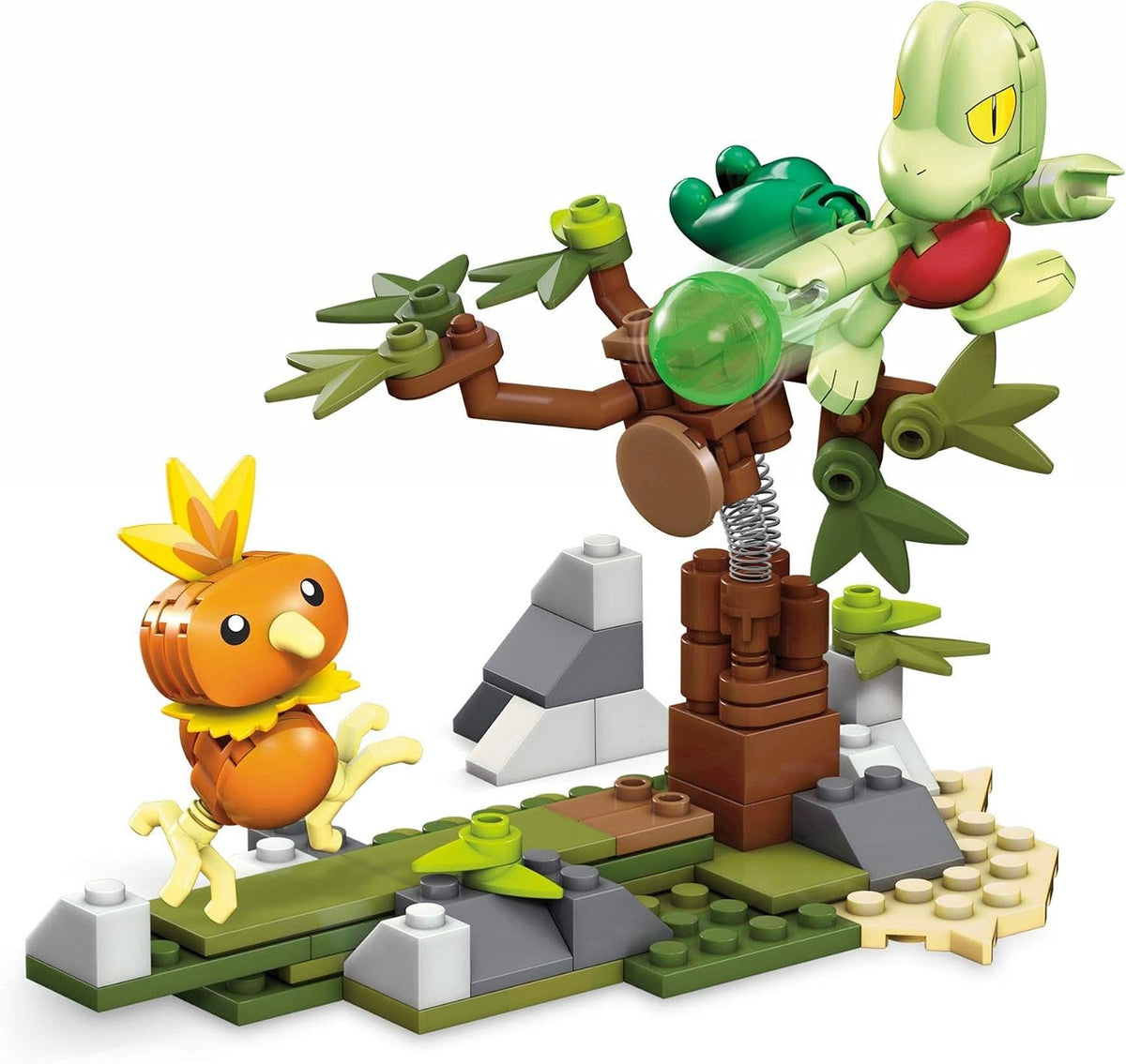 Mega Construx Pokémon Torchic vs. Treecko
