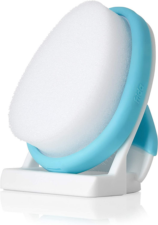 Frida Baby DermaFrida The FlakeFixer El sistema de costra láctea de 3 pasos, blanco
