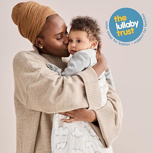 Love To Dream™ Saco de dormir | Cobertor e edredom vestível de manga comprida e leve | 2,5 Tog Ideal para inverno e outono (16–20 °C) | Algodão lavável à máquina e zíper duplo