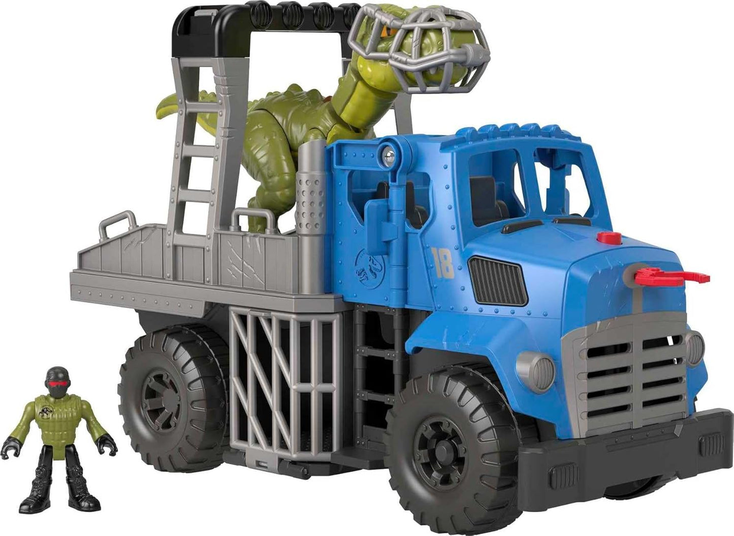 Fisher Price Imaginext Jurassic World Dominion Break Out Dino Hauler
