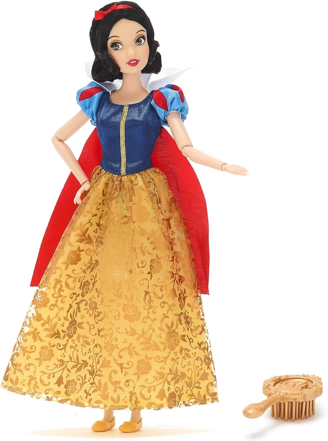 Disney Store Oficial Boneca Branca de Neve Clássica, Branca de Neve e ...