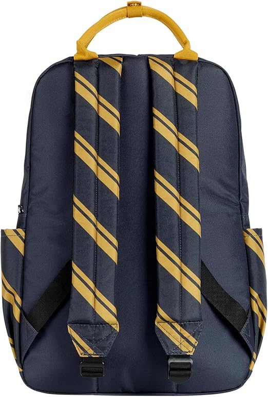 Loungefly - Warner Brothers - Harry Potter - Hufflepuff - Mochila - Exclusivo da Amazon - Ideia de presente - Produtos oficiais - Para meninos, meninas, homens e mulheres - Fãs de cinema