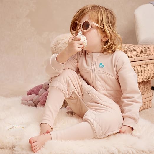 Love To Dream™ Macacão de dormir com pernas | Manga comprida, leve, vestível, que também funciona como cobertor e edredom | 3,5 Tog, ideal para inverno e outono (14–16 °C) | Algodão lavável à máquina e zíper duplo