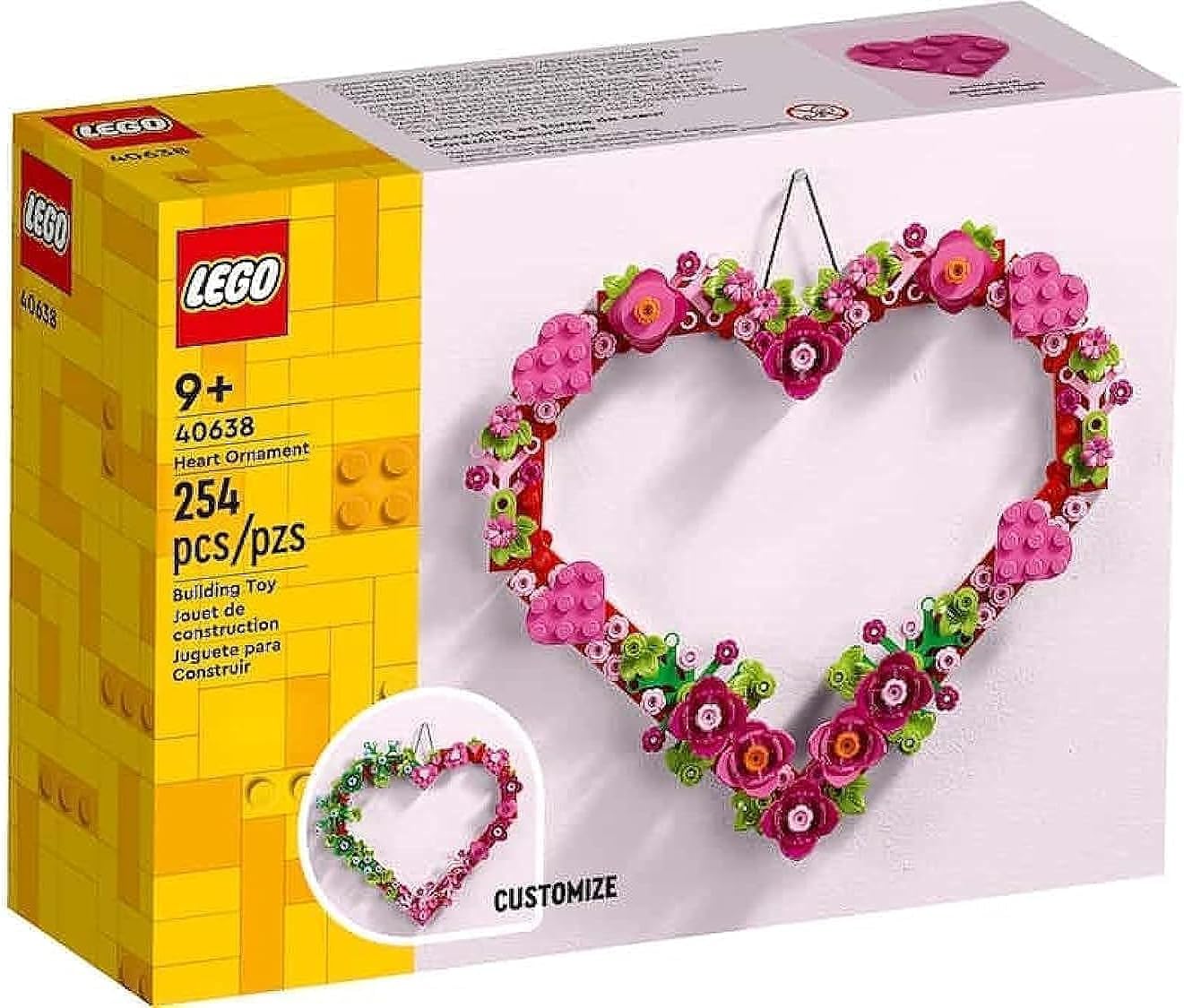LEGO Conjunto de flores de lótus criador, kit de construção de buquê para meninas, meninos e fãs de flores, construa 3 flores artificiais para exibir em casa como decoração de quarto ou mesa, ideia de presente para o dia dos namorados 40647