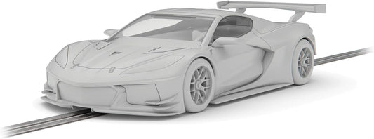 Scalextric C4240 Chevrolet Corvette C8R - 24 Horas de Daytona 2020 - Fassler Gavin & Milner, gris
