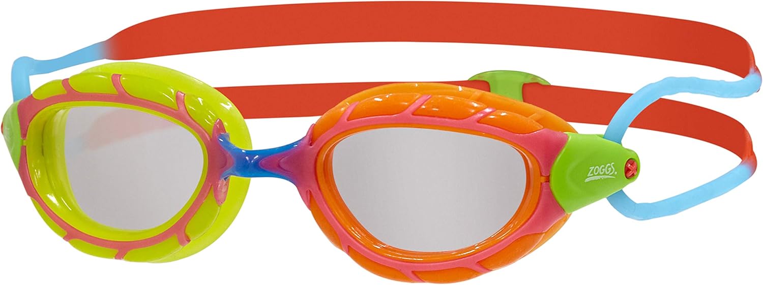 zoggs goggles 6-14 Predator Junior Unisex-Youth Swimming YearsPack of Tragbar FISCHER 85994 ZWEIBEIN-STÄNDER LENKD Size:S (7) quality split yoke strap