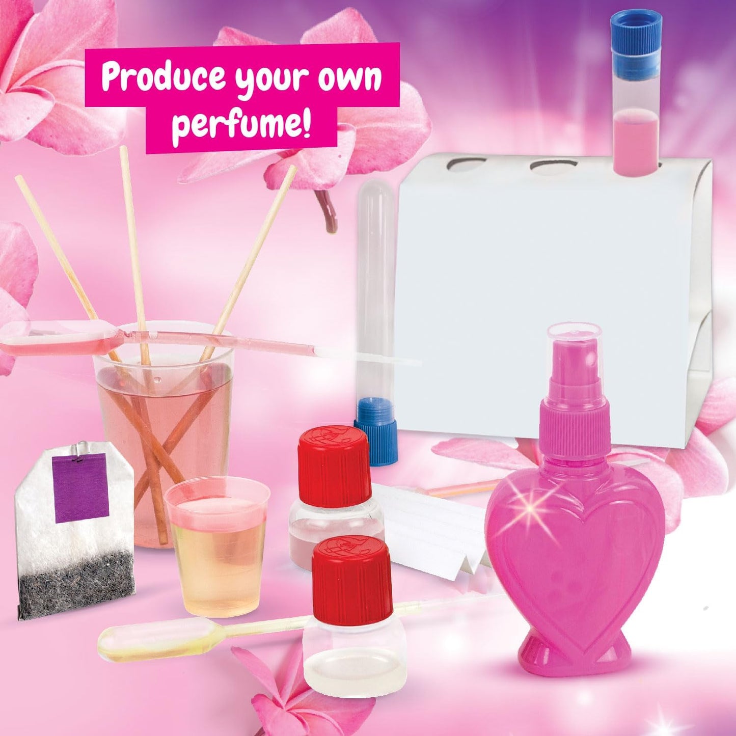 Science4you Kit de fabricação de perfumes para meninas e meninos - Faça seus próprios perfumes para crianças, kit científico, experimentos cosméticos, brinquedos de haste, presente de beleza ideal para a Páscoa