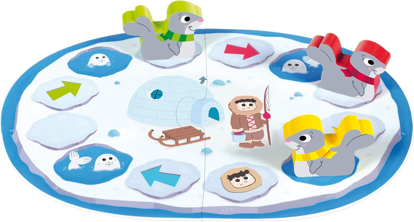 Galt Toys, Jogo Antártica, Jogo de Tabuleiro para Crianças Pequenas, Idades 2 Anos Acima, 2-4 Jogadores