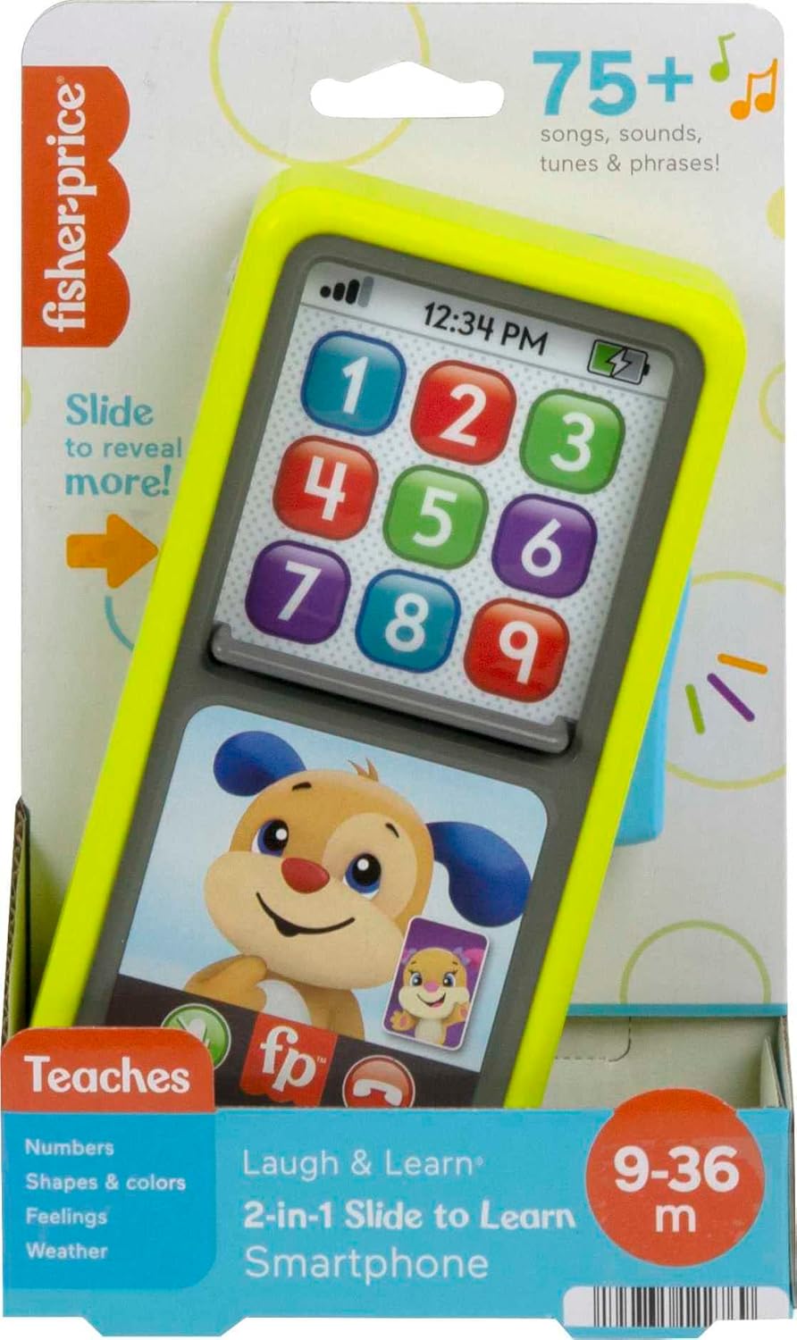 Smartphone Fisher-Price Laugh & Learn 2 em 1 com função de deslizar para aprender