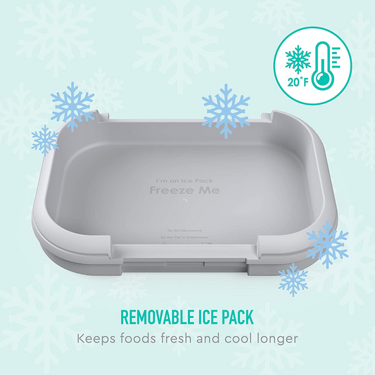 Bentgo Kids Chill Lunch Box - Solución de almuerzo estilo Bento con 4 compartimentos