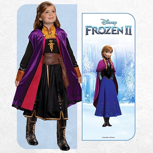 DISGUISE Botas Frozen Anna oficiais da Disney, acessórios Frozen para crianças tamanho único