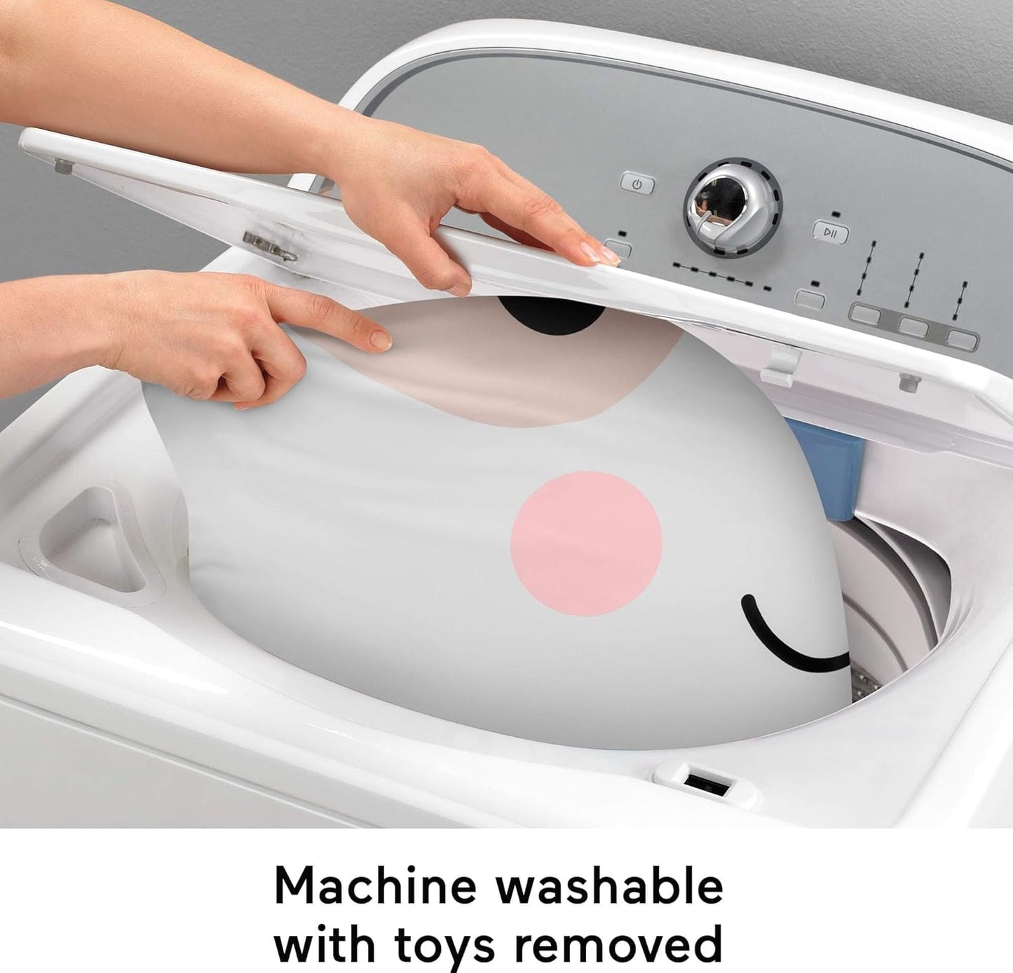 Fisher-Price, Brinquedo para barriga de bebê tapete gigante de perfeição para filhotes com atividades de desenvolvimento sensorial para recém-nascidos a partir de 0 meses