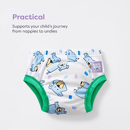 Bambino Mio, Calzoncillos de entrenamiento reutilizables para ir al baño para niños y niñas, de 3 a 4 años, Campeón