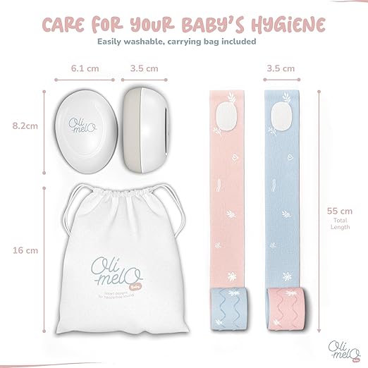 Protetores auriculares para bebês: Proteção com cancelamento de ruído de até 34 dB, certificado pela UKCA - Faixas de cabeça ajustáveis e antiderrapantes - Fones de ouvido para bebês, recém-nascidos e crianças de até 36 meses