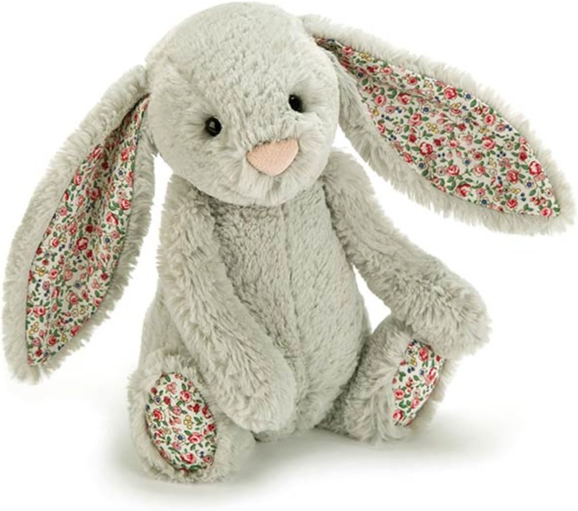 Jellycat Blossom Tímido Coelho Prateado 18cm