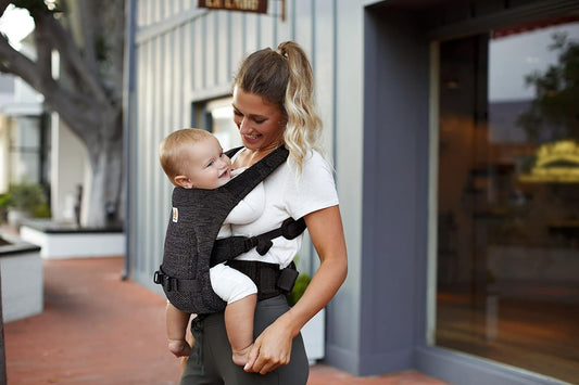 Ergobaby Porta-Bebés Aerloom Carvão Preto
