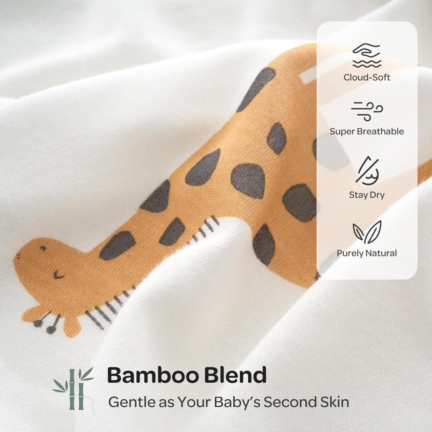 Momcozy Mantas para Recém-Nascidos de 0 a 3 Meses, com Fecho Silencioso, Fáceis de Usar para Pais de Primeira Viagem, Reduzem o Reflexo de Sobressalto, Pacote com 2, Coragem